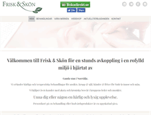 Tablet Screenshot of friskoskon.se